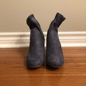 Revamped Faux Suede Ankle Boots